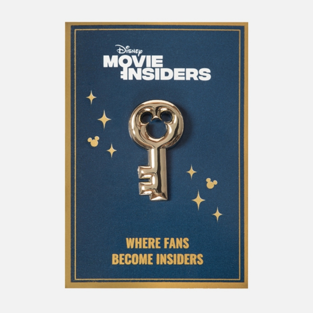 New Disney Movie Insiders Key Lapel Pin